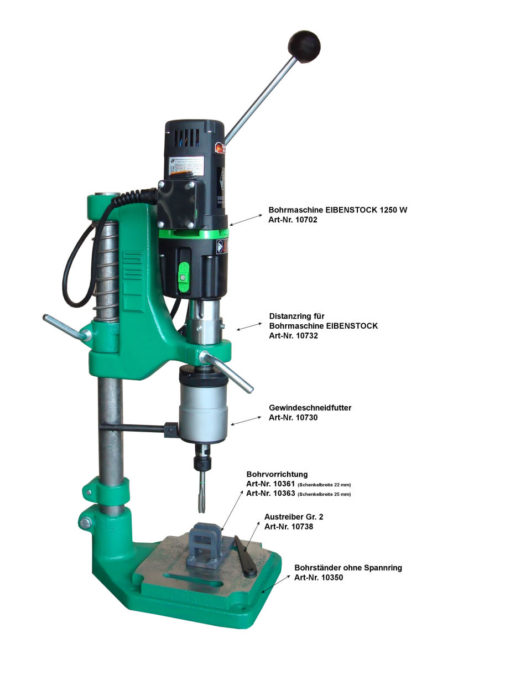 Gewindeschneidmaschine EIBENSTOCK komplett